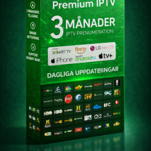 IPTV Abonnemang Sverige 3 Månader