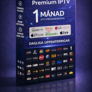 iptv abonnemang 1 månad